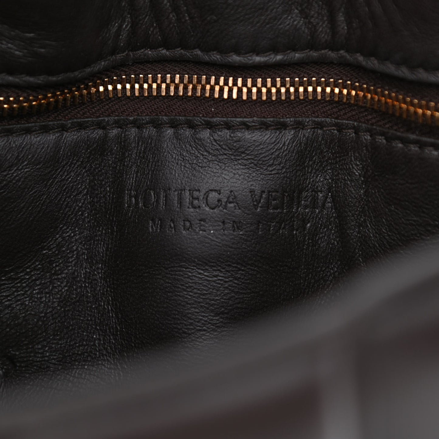 Nappa Maxi Intreccio Padded Cassette Crossbody Bag Fondente