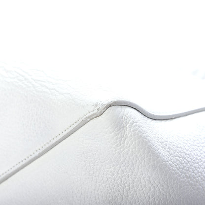 Celine Grained Calfskin Small Belt Cabas Phantom Light Grey 8 of 11
