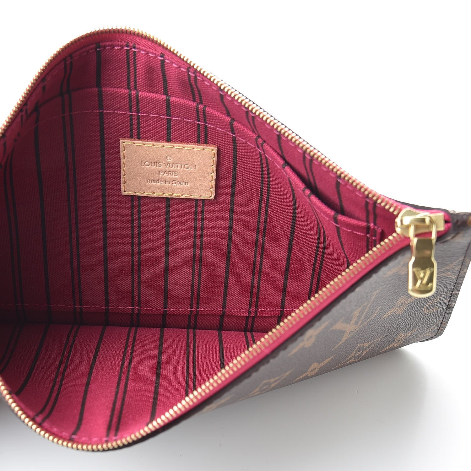 Louis Vuitton Monogram Neverfull MM GM Pochette Pivoine 5 of 7
