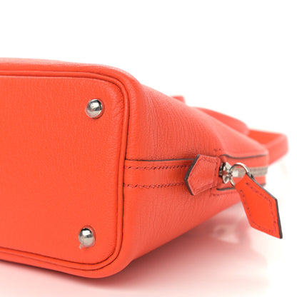 Hermes Chevre Mysore Mini 1923 Bolide Orange Poppy 10 of 11