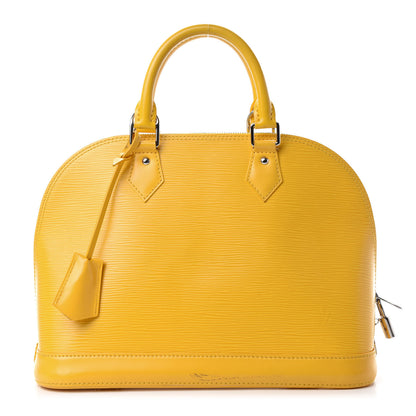Louis Vuitton Epi Alma MM Citron 1 of 14