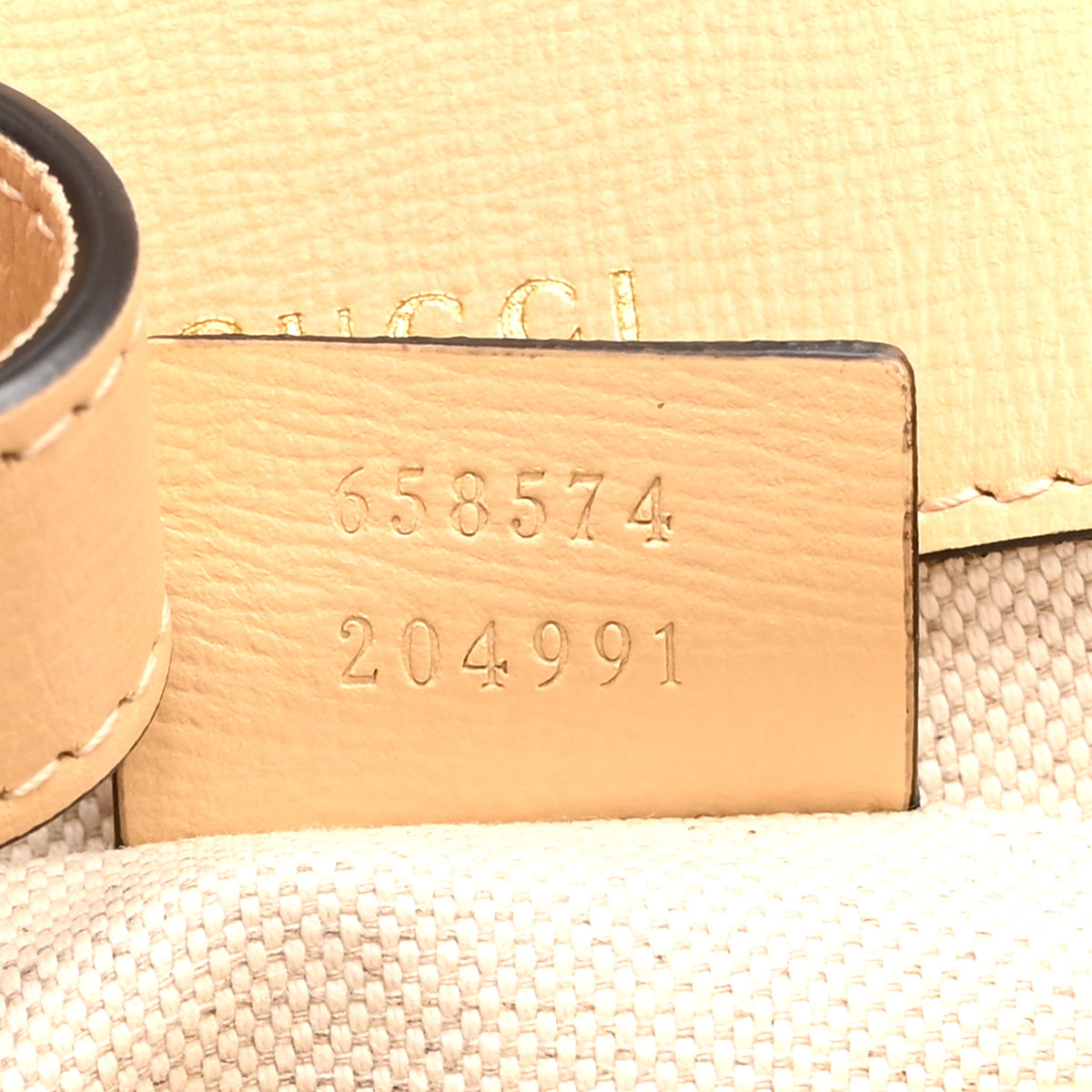 Gucci Azalea Calfskin Web Mini Horsebit 1955 Shoulder Bag Bubble Tea 7 of 11