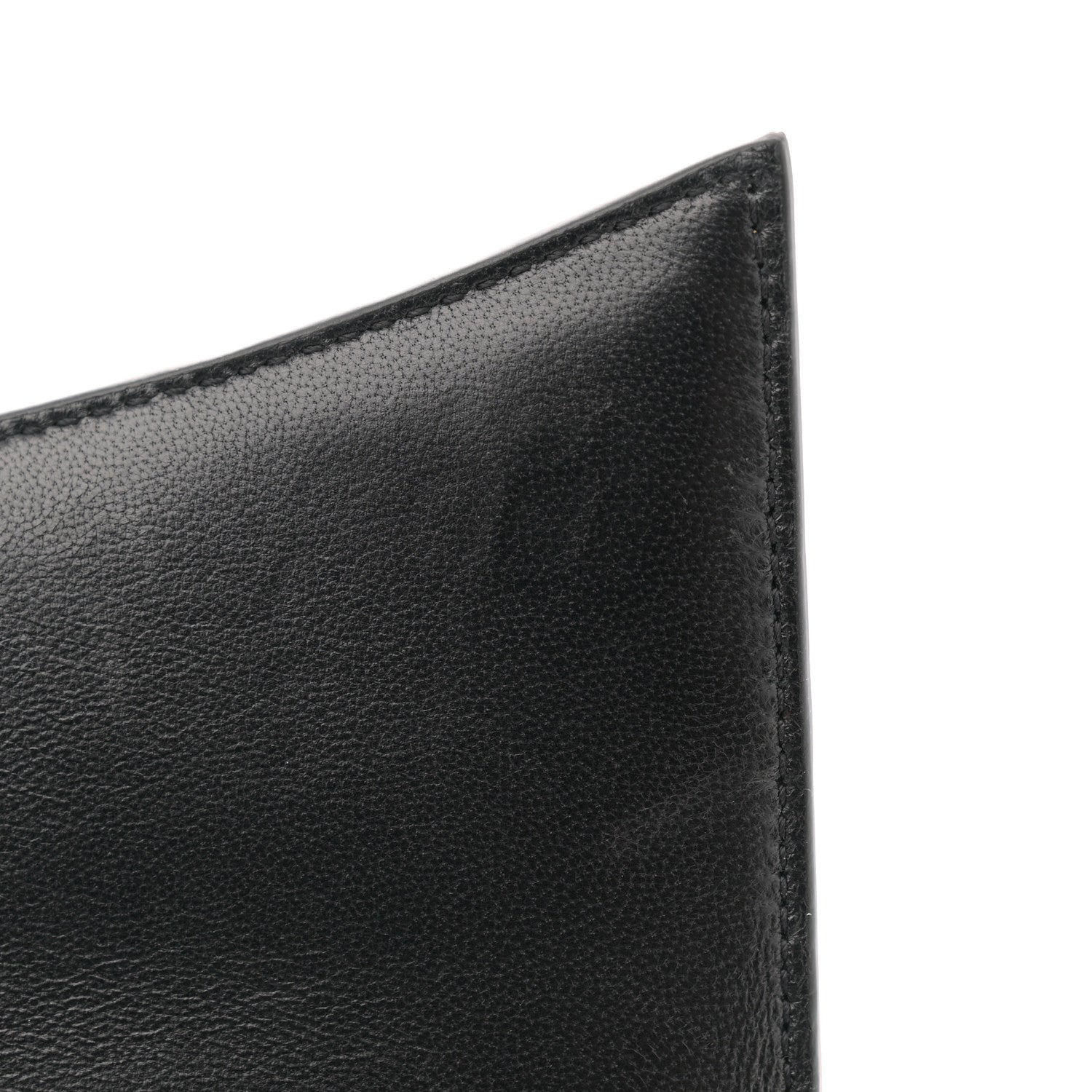Balenciaga Shiny Calfskin Monochrome Crocodile Embossed Hourglass Chain Bag Black 11 of 12