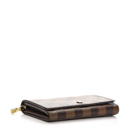 Louis Vuitton Damier Ebene Porte-Monnaie Tresor Wallet 4 of 8