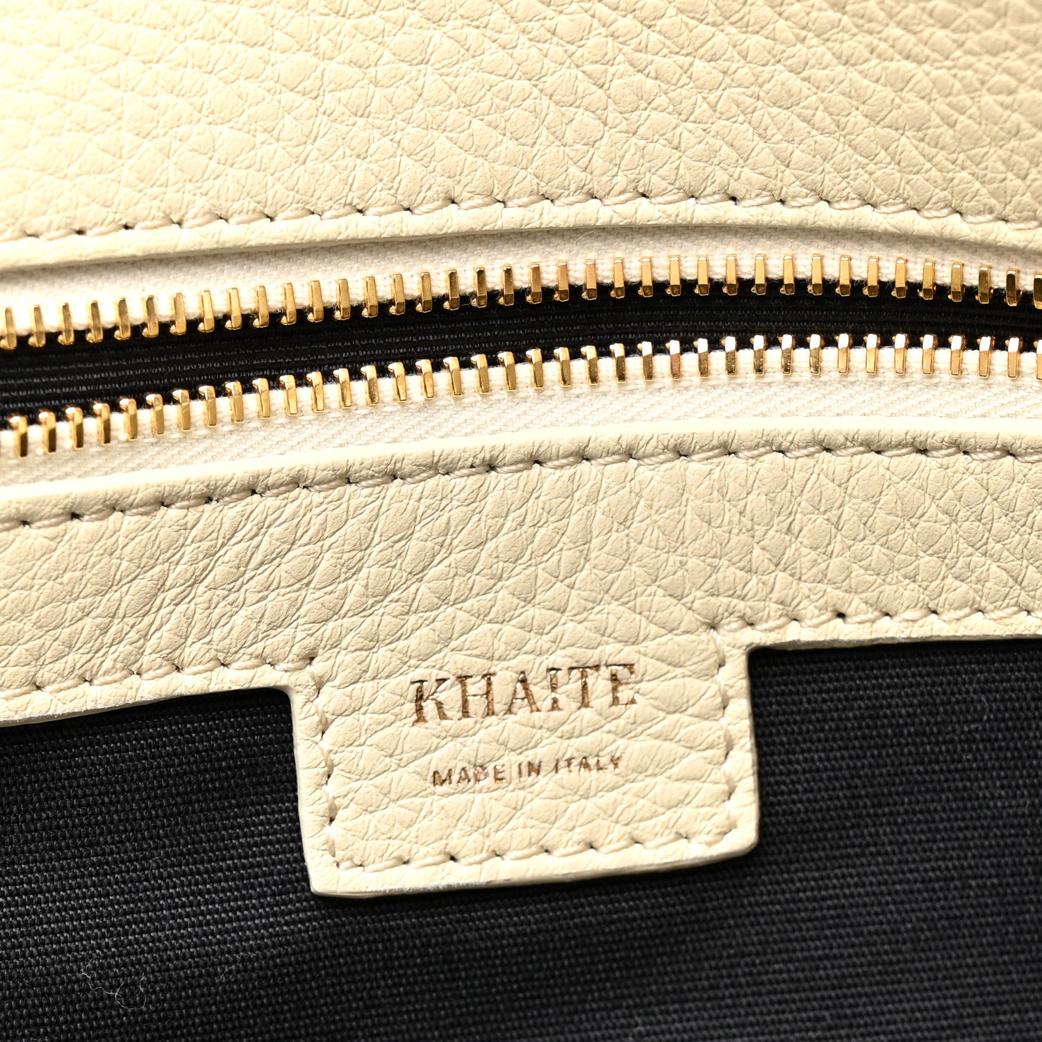 Khaite Pebbled Calfskin Medium Amelia Tote Ivory 6 of 13