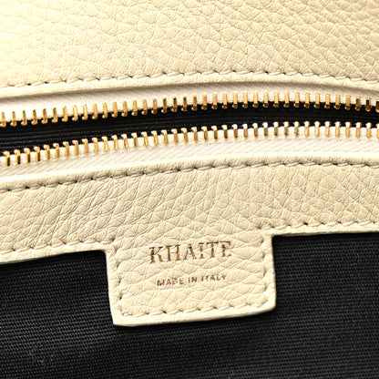 Khaite Pebbled Calfskin Medium Amelia Tote Ivory 6 of 13
