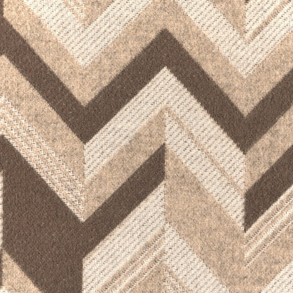 Hermes Wool Cashmere Chevrons Camo Blanket Ficelle 3 of 4