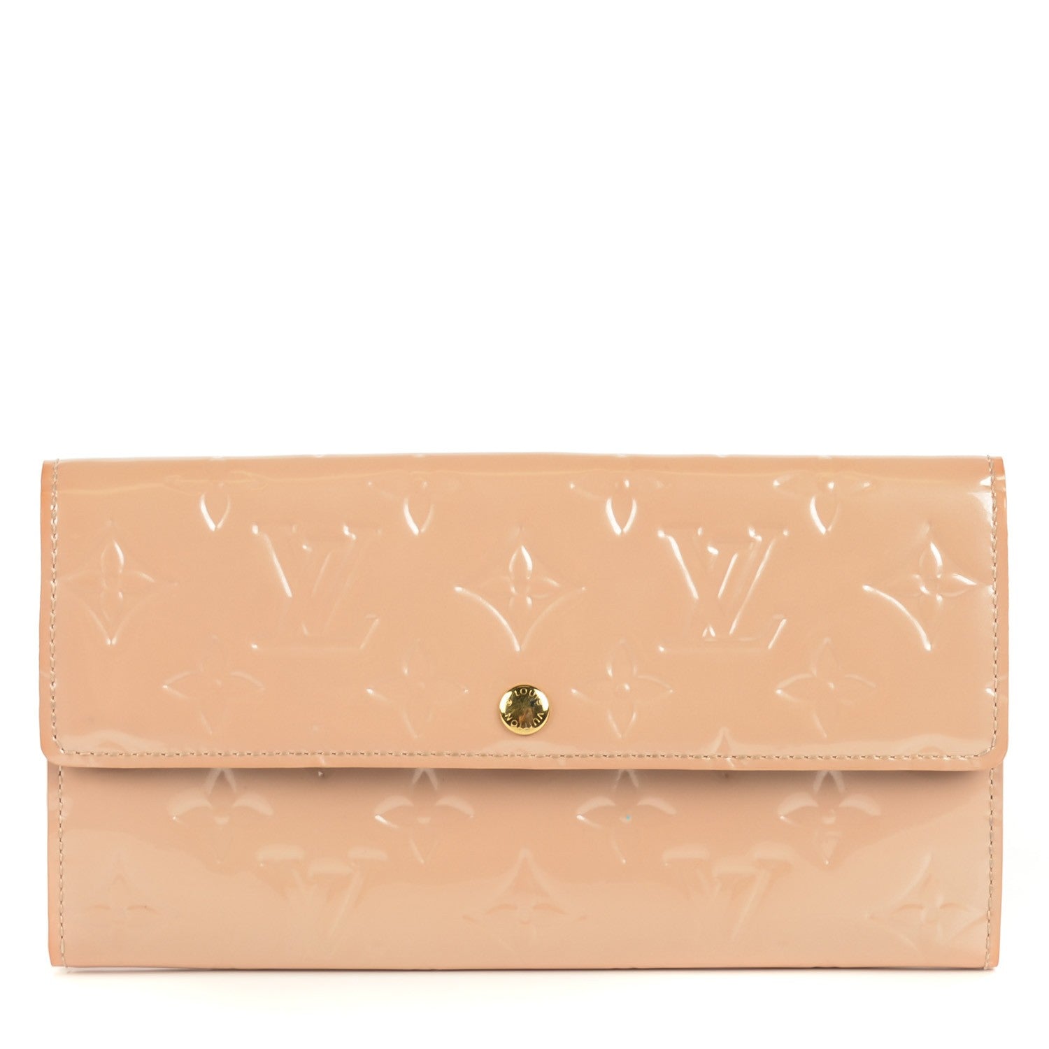Louis Vuitton Vernis Sarah Wallet Rose Florentin 1 of 7
