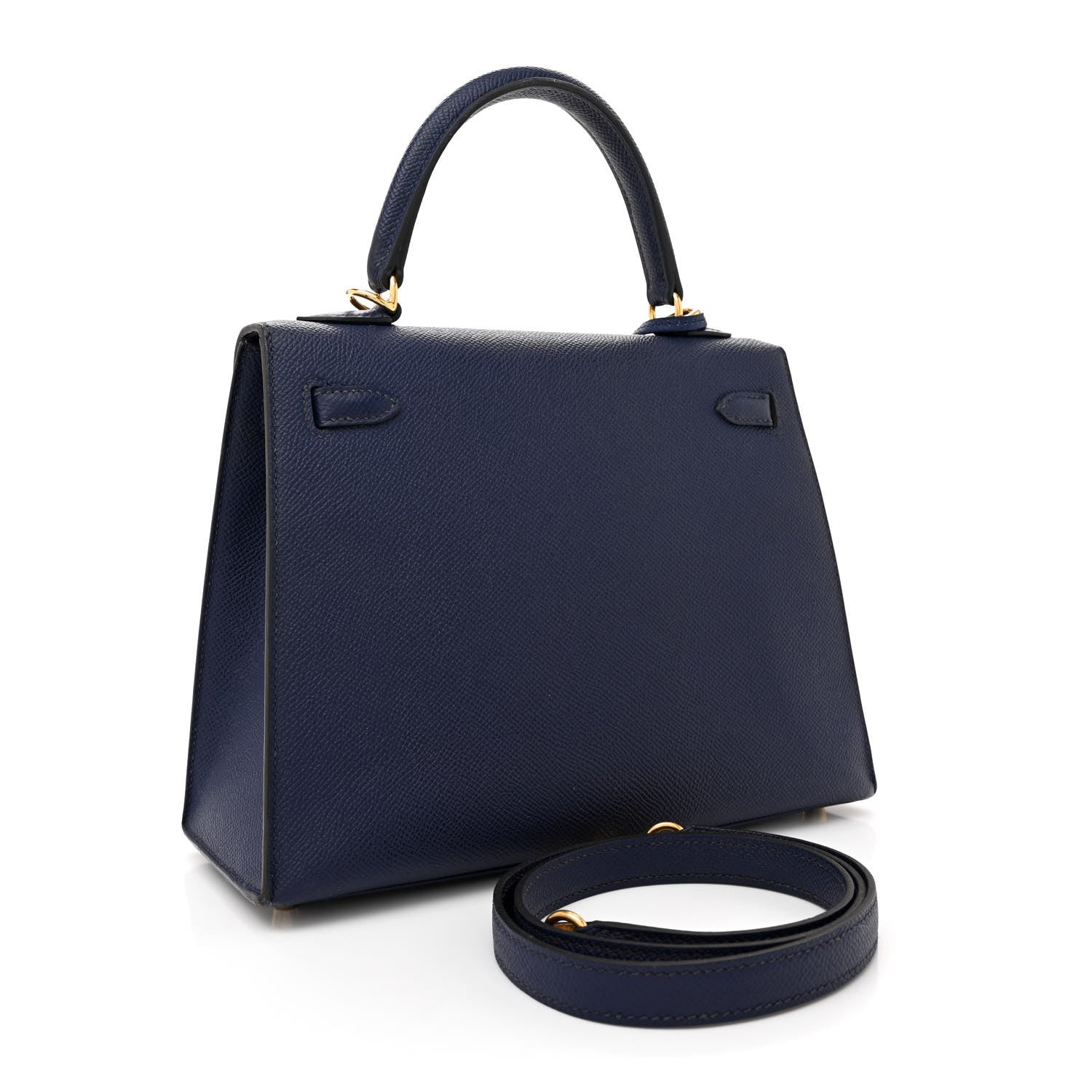 Hermes Epsom Kelly Sellier 25 Bleu Saphir 3 of 16