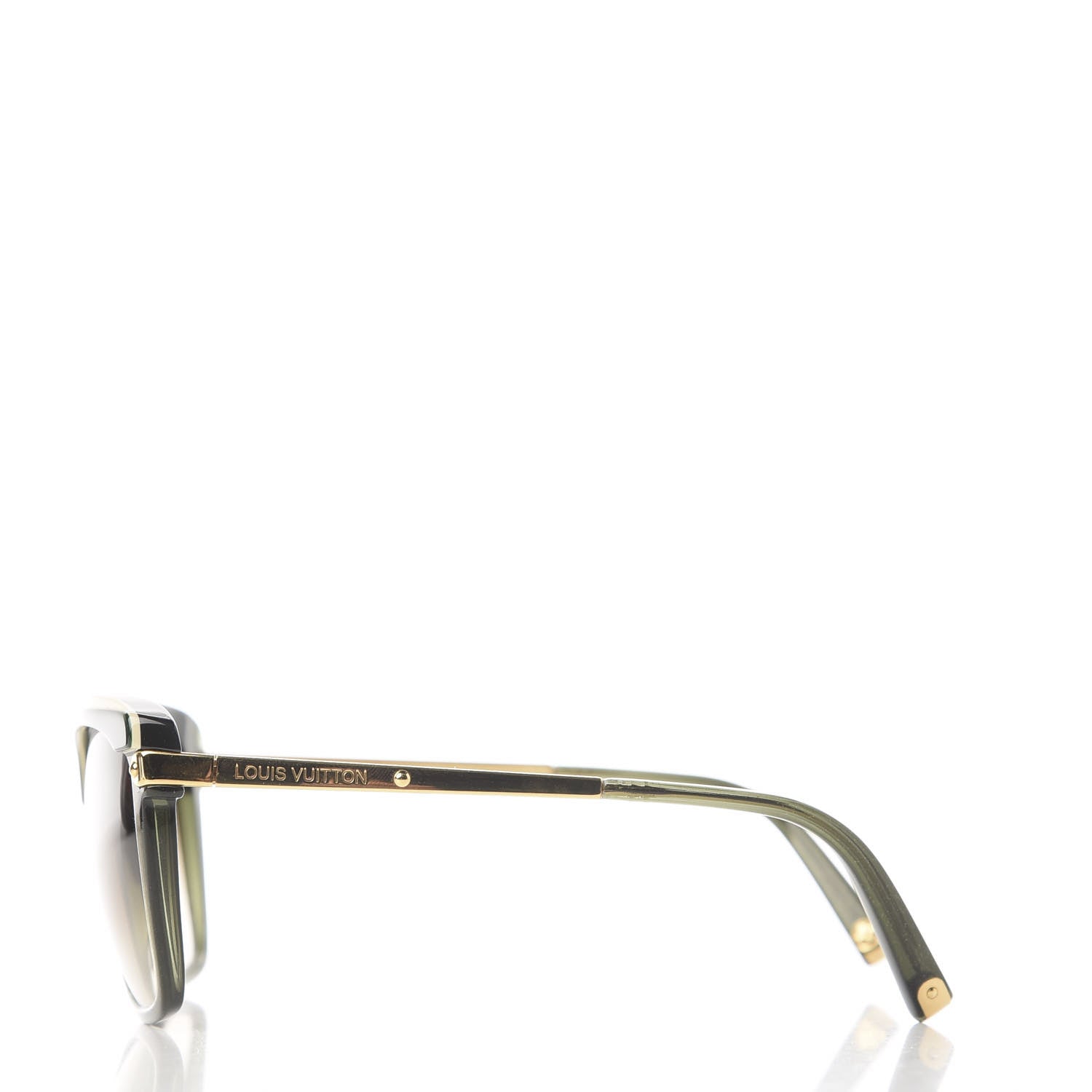 Louis Vuitton Acetate Ambrosia Sunglasses Z0602W Green 3 of 7