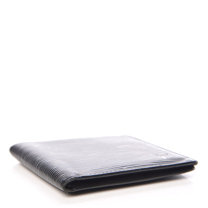 Louis Vuitton Epi 6 Card Billfold Wallet Black 4 of 10