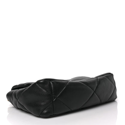 Chanel Lambskin Quilted Large Chanel 19 Flap Black 4 of 9