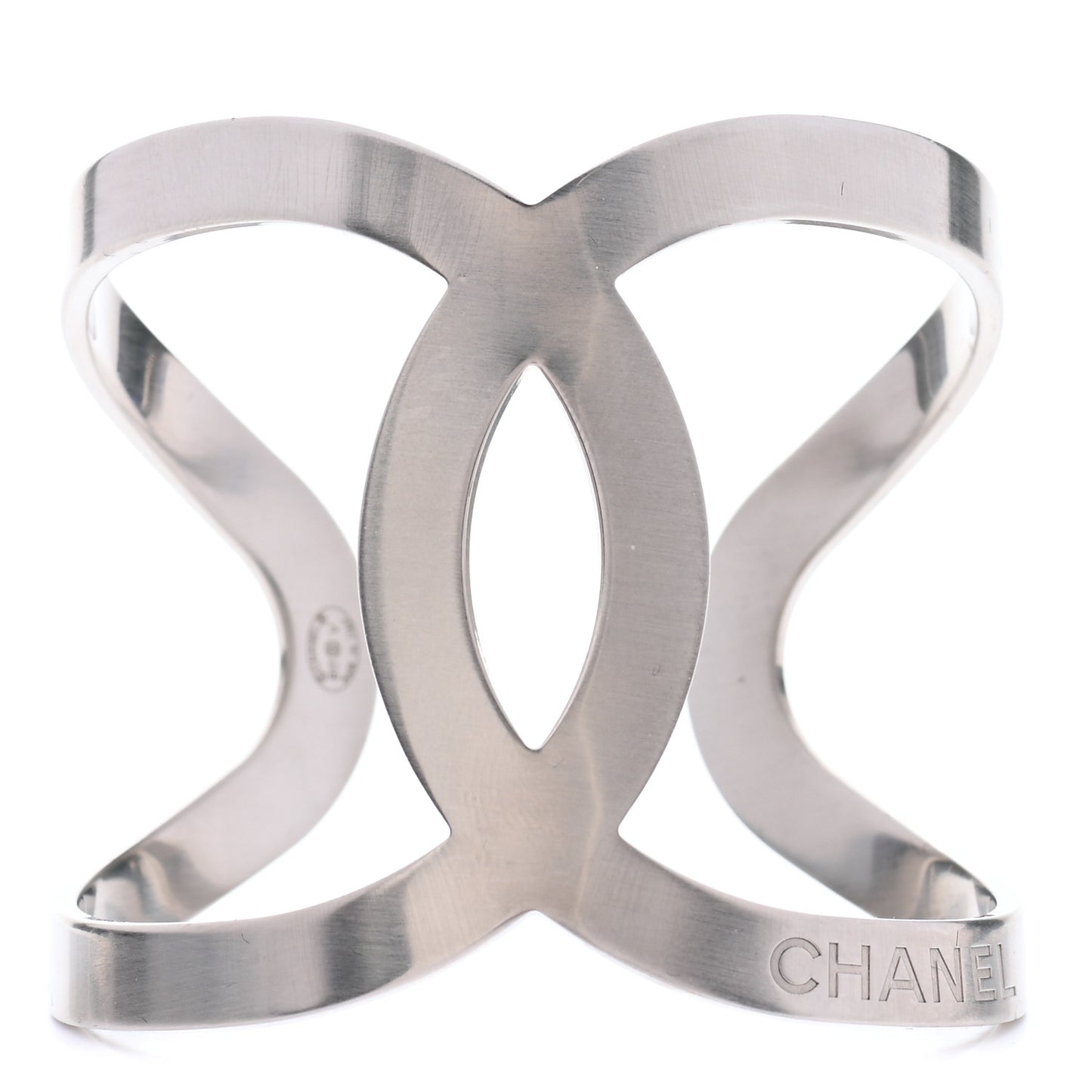 Metal CC Cuff Silver