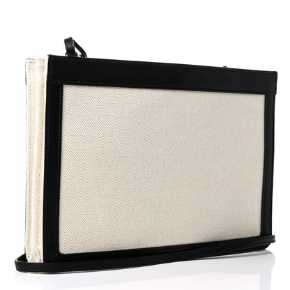 Balenciaga Cotton Canvas Pochette Crossbody Bag Black 2 of 4