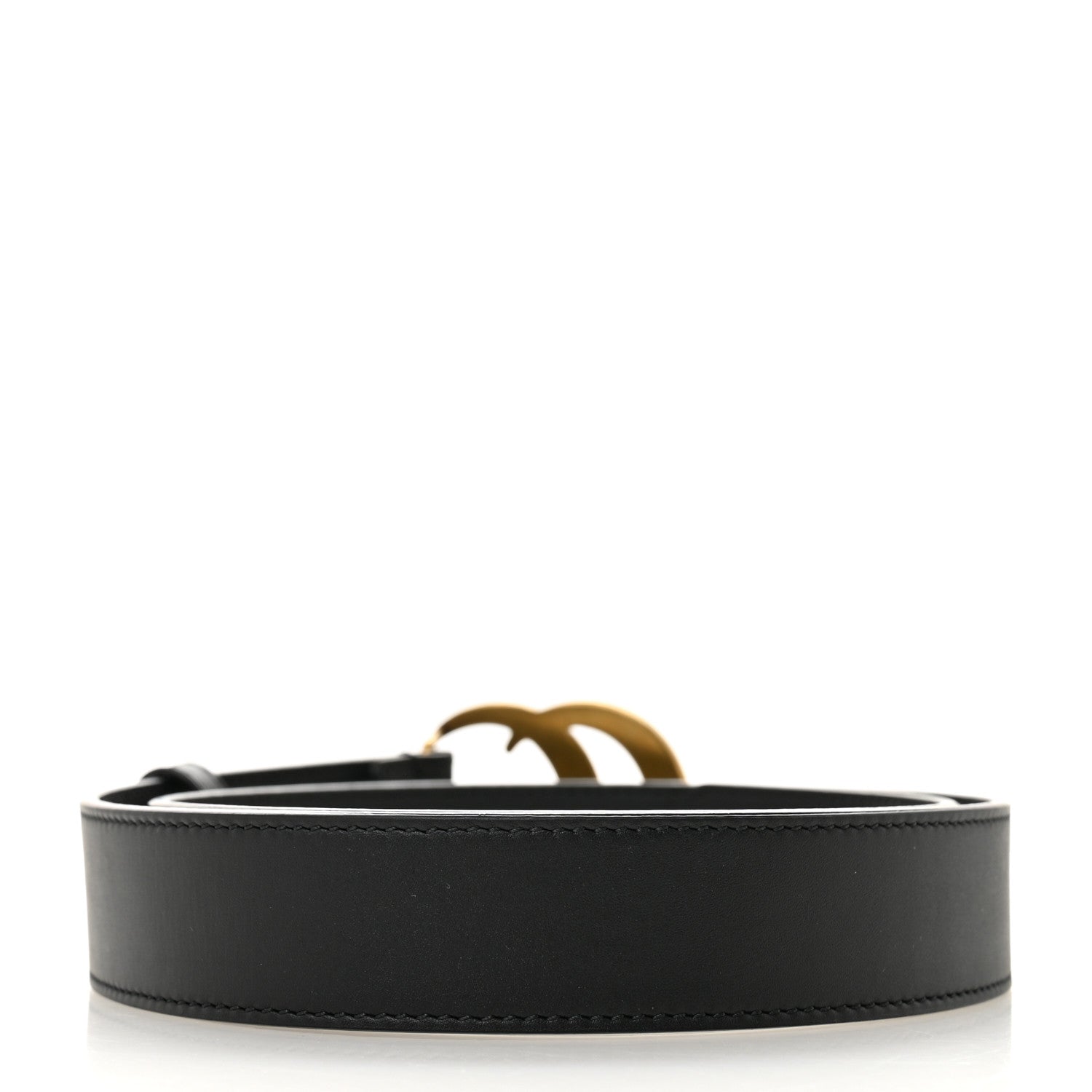 Gucci Calfskin Double G 30mm Belt 75 30 Black 2 of 5