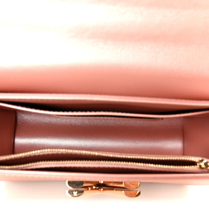 Louis Vuitton Metallic Epi Twist Shoulder Bag MM Rose Blossom Pink 6 of 11