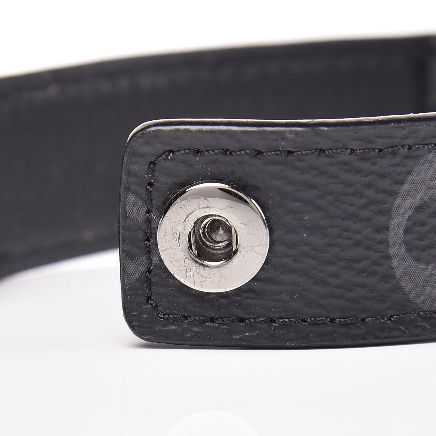 Louis Vuitton Monogram Eclipse Hockenheim Bracelet 21 5 of 6