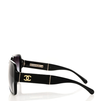 Chanel CC Sunglasses 1345 Black 3 of 8