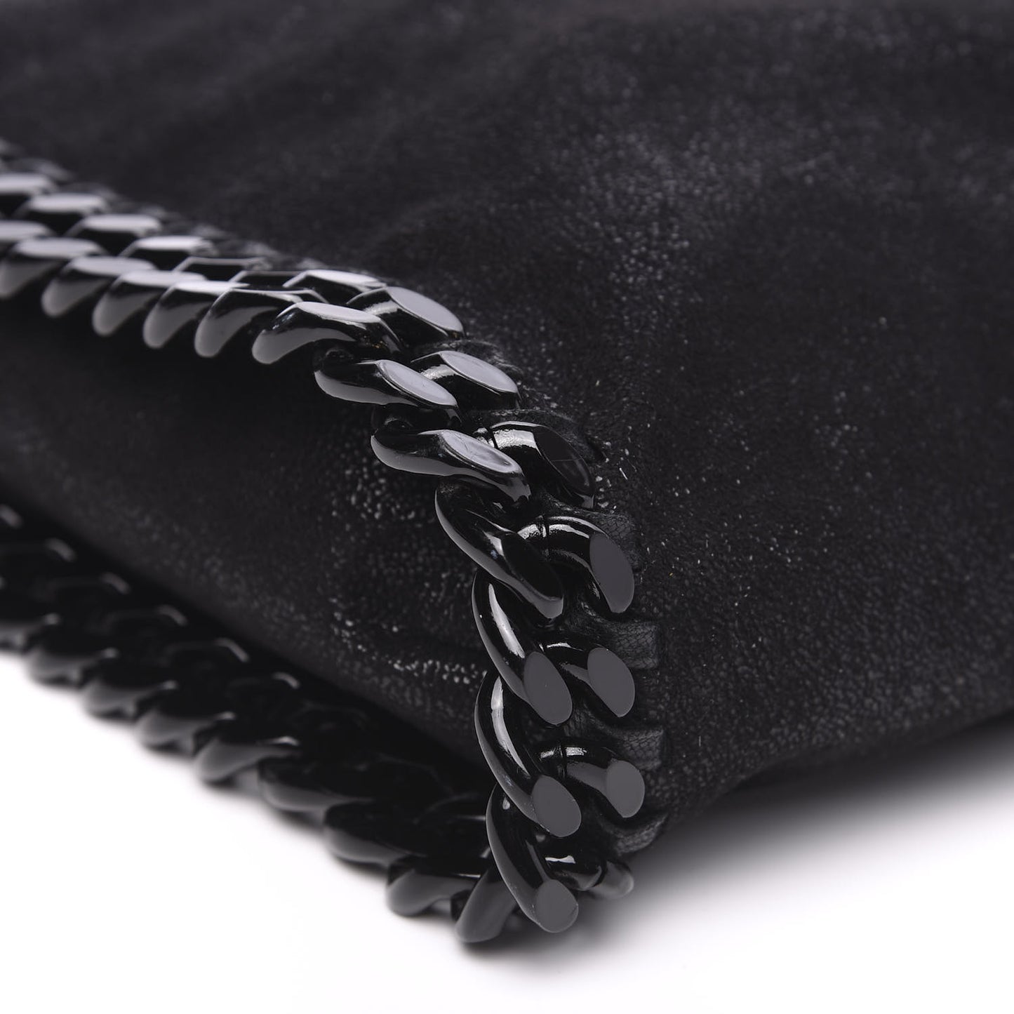Shaggy Deer Small Falabella Tote Black
