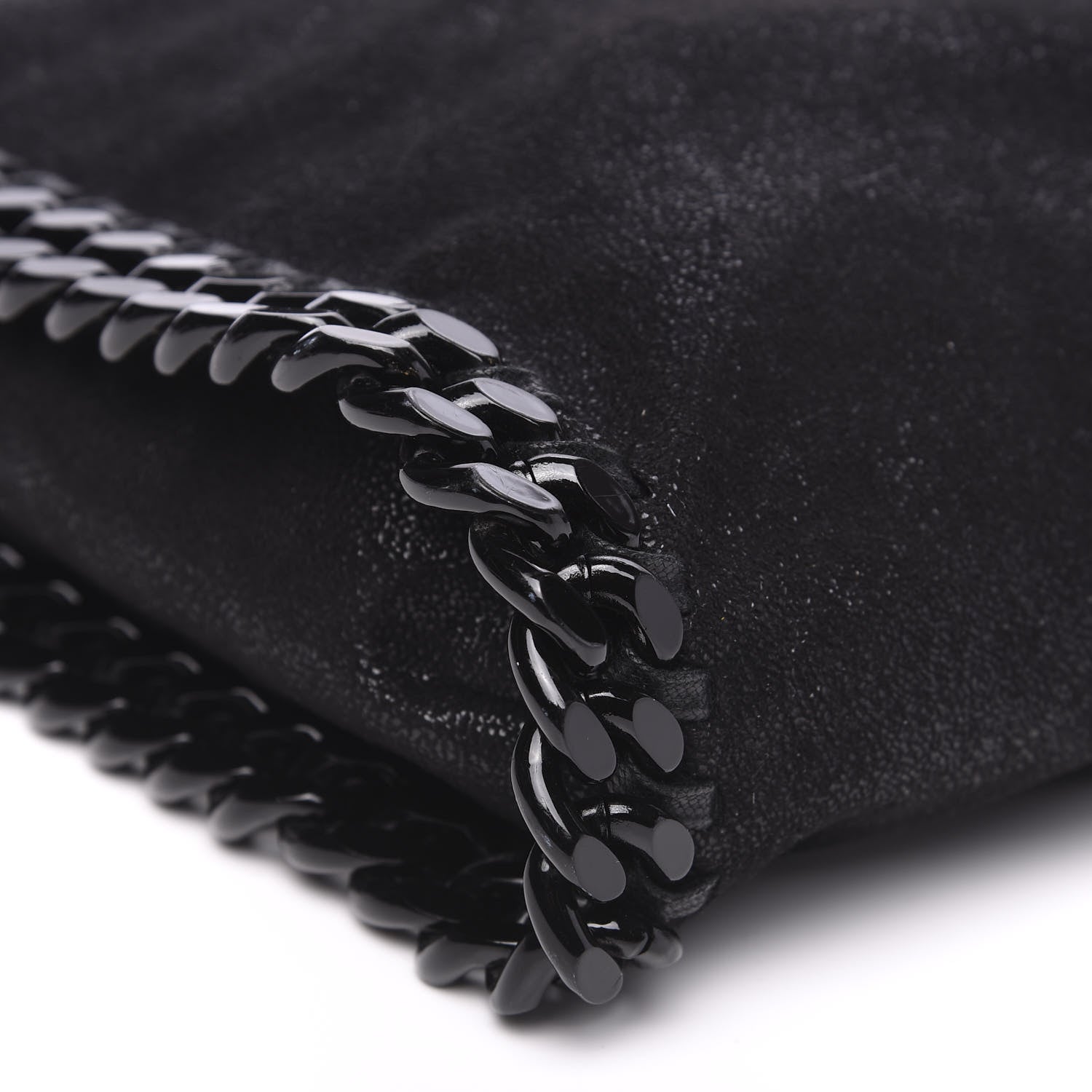 Stella McCartney Shaggy Deer Small Falabella Tote Black 7 of 11