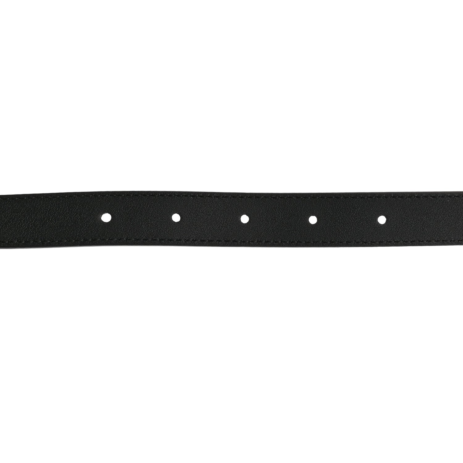 Gucci Calfskin Pearl Double G 20mm Belt 95 38 Black Cream 4 of 5