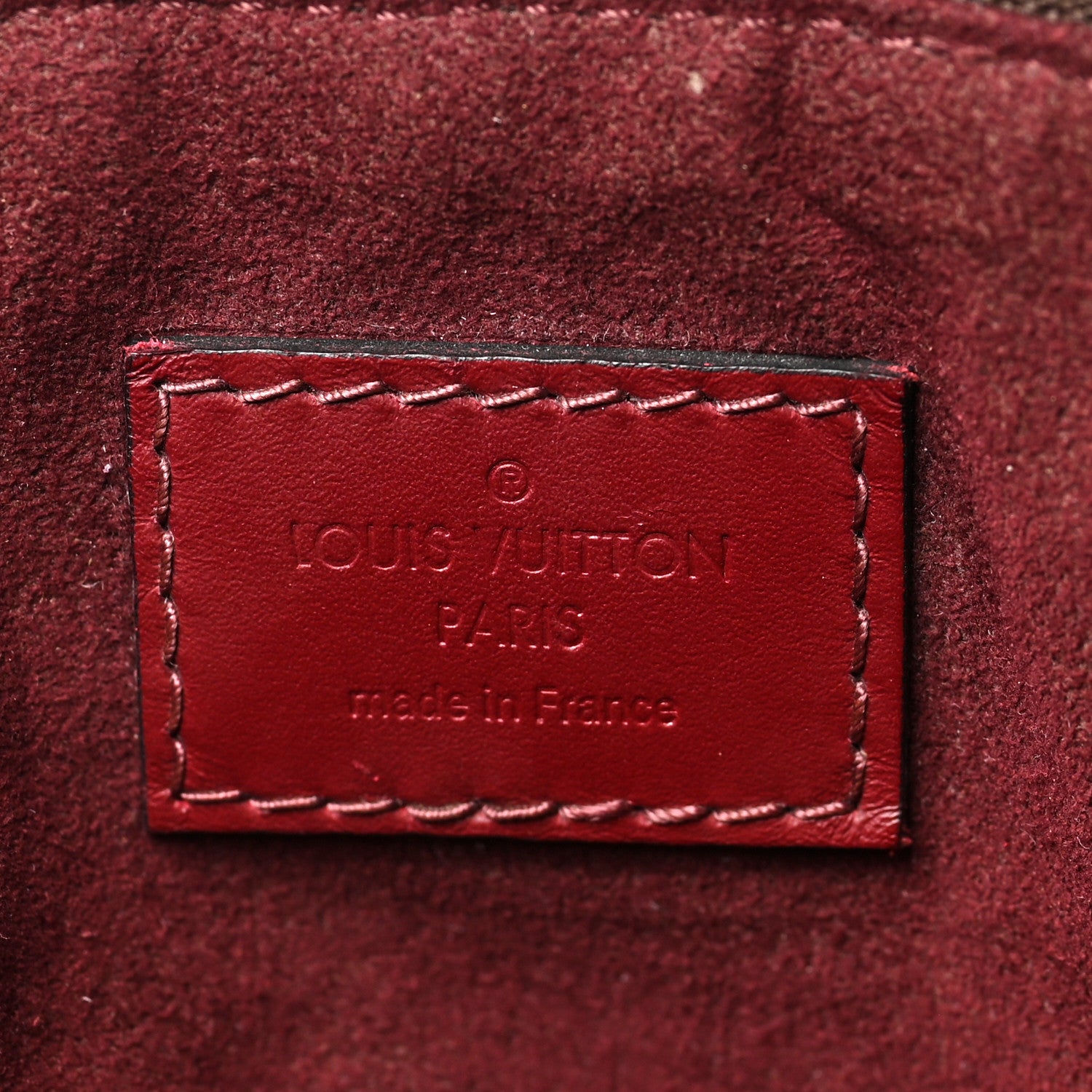 Louis Vuitton Monogram Flower Zipped Tote MM Bordeaux 6 of 8