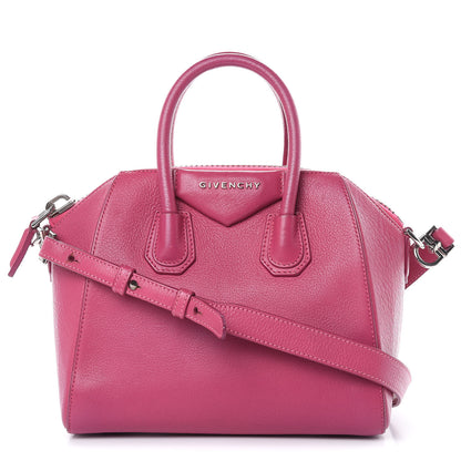 Givenchy Sugar Goatskin Mini Antigona Magenta 1 of 17