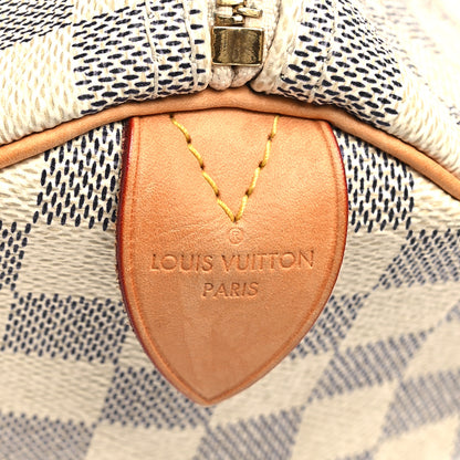 Louis Vuitton Damier Azur Speedy 30 6 of 11
