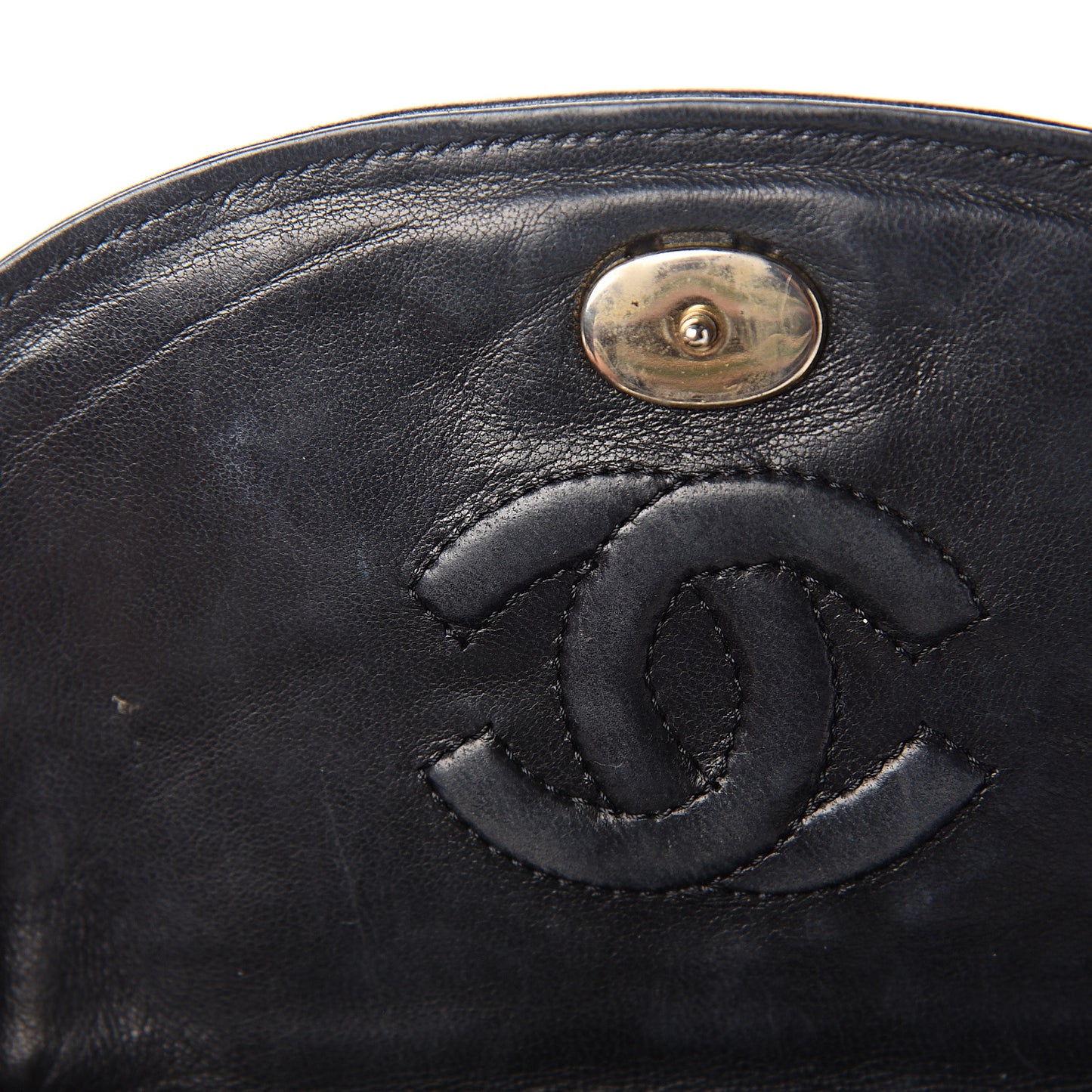 Lizard Quilted Tassel Single Flap Bag Black