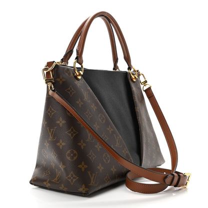 Louis Vuitton Monogram V Tote MM Black 3 of 12