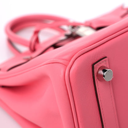 Hermes Swift Birkin 25 Rose Azalee 7 of 11