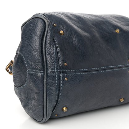 Chloe Calfskin Paddington Satchel Blue 10 of 13