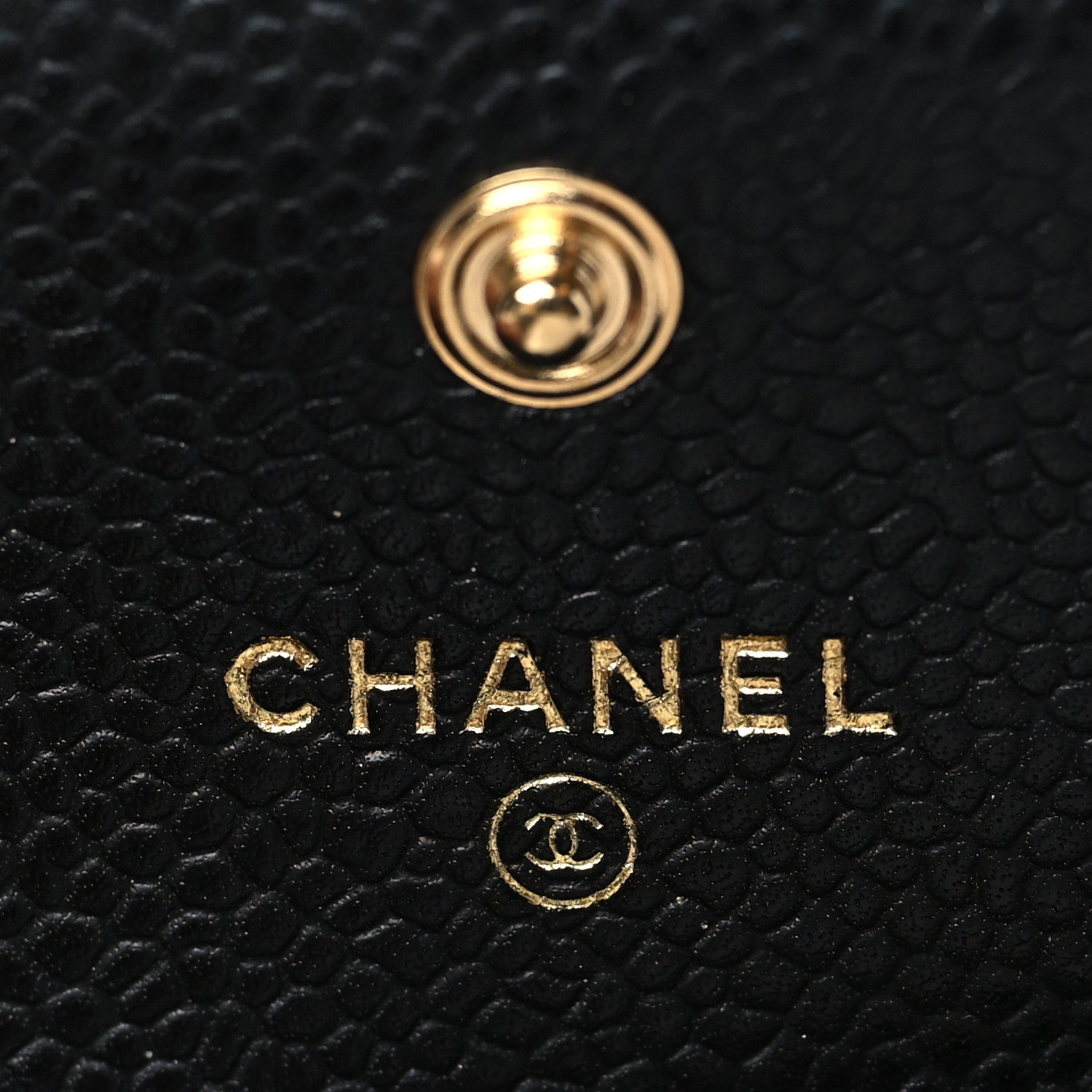 Chanel Caviar Quilted Flap Card Holder Black 6 of 10