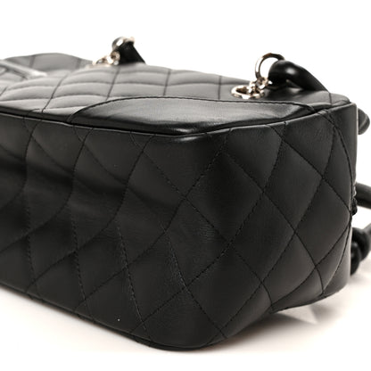 Chanel Calfskin Quilted Small Cambon Bowler Black 10 of 11