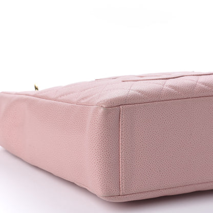 Chanel Caviar Quilted Petit Shopping Tote PST Pink 6 of 10