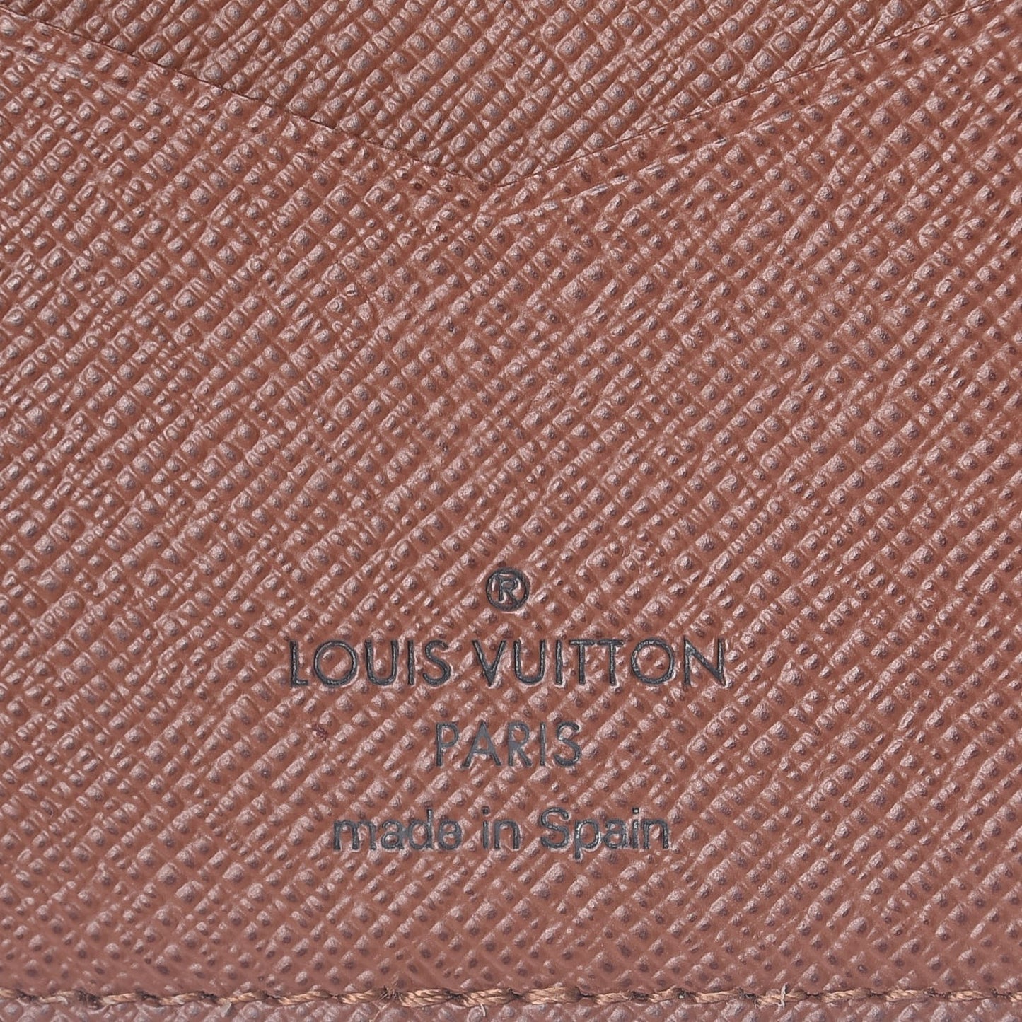 Monogram Pocket Organizer NM