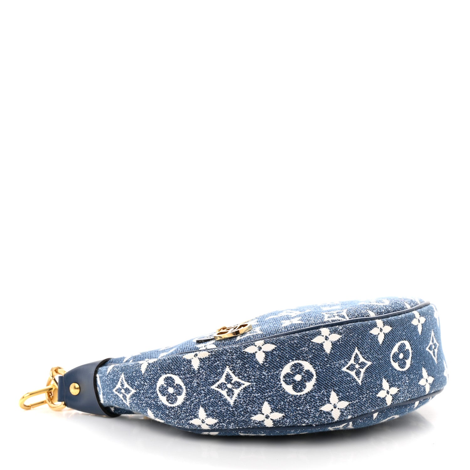 Louis Vuitton Monogram Jacquard Denim Loop Bleu 4 of 9