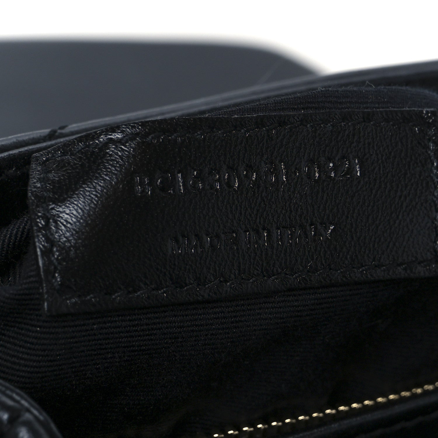 Saint Laurent Calfskin Y Quilted Monogram Toy Loulou Crossbody Bag Black 9 of 13