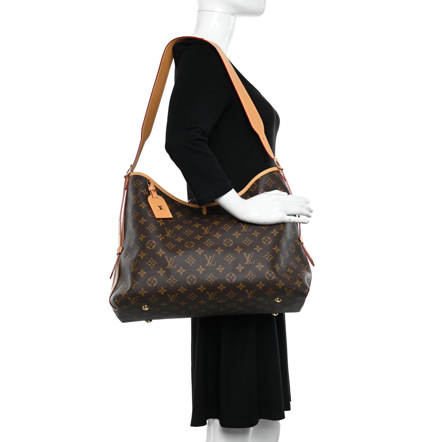 Louis Vuitton Monogram CarryAll MM 2 of 11
