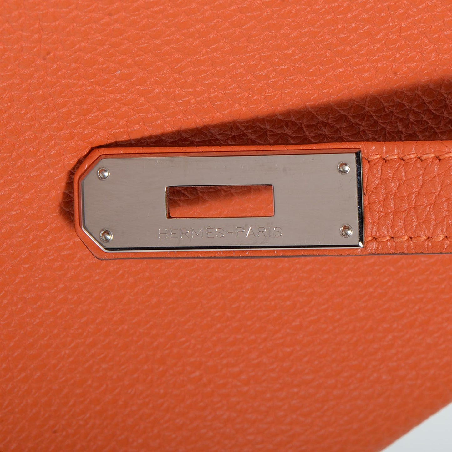 Togo Birkin 35 Orange