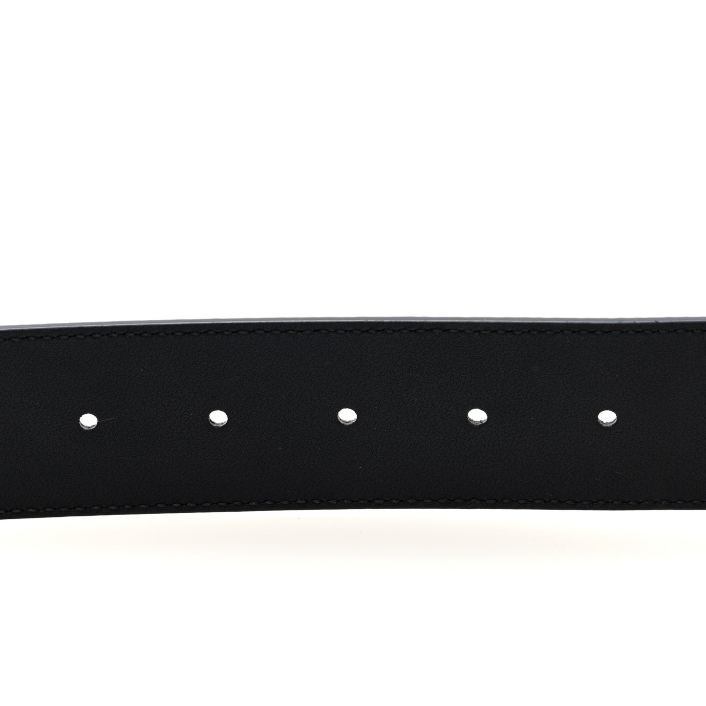Textured Calfskin Double G 40mm Belt 80 32 Black