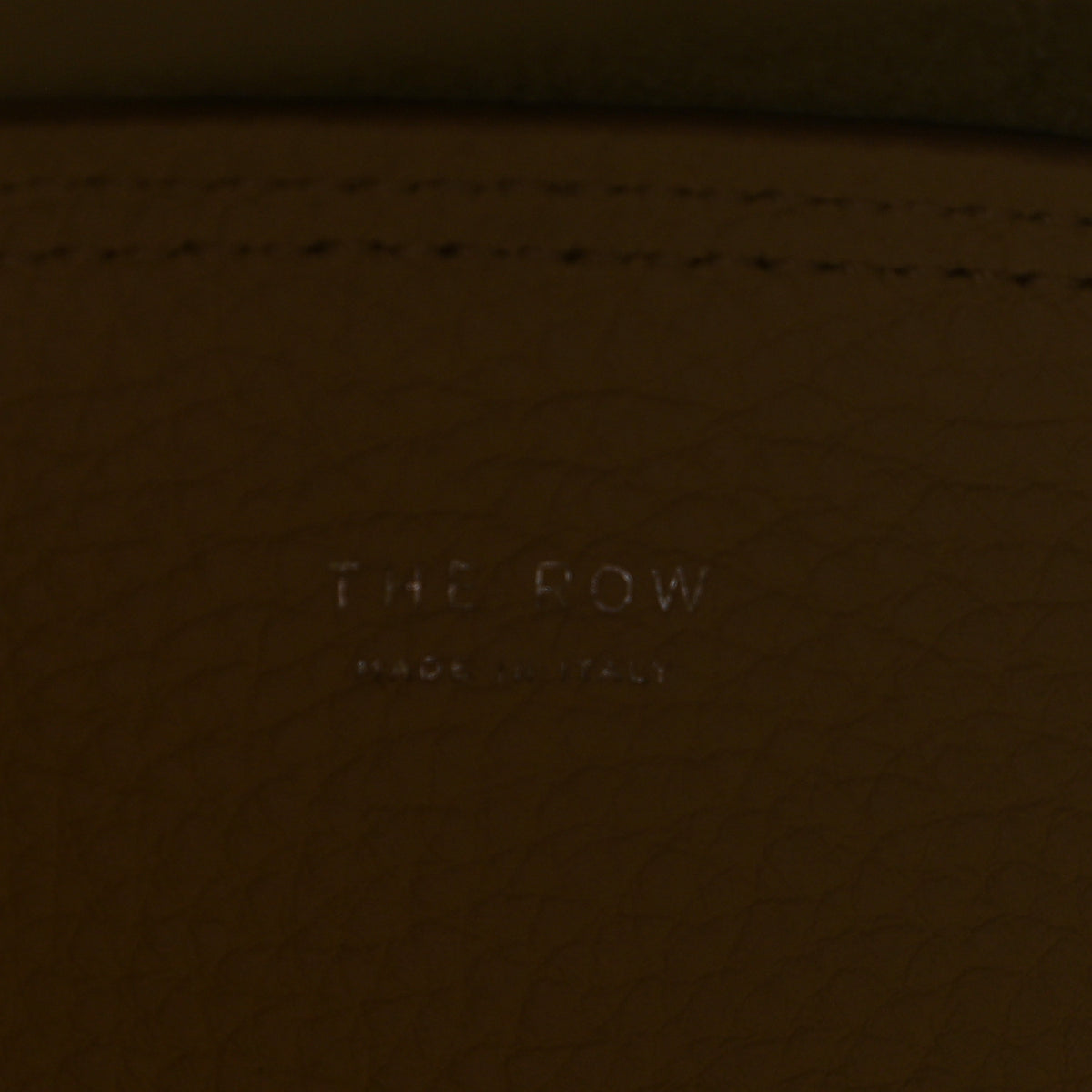 Grained Calfskin Bindle Three Bag Ivory