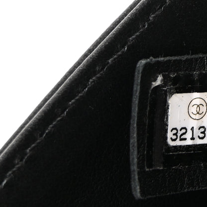 Chanel Calfskin Quilted CC Uniform Flap Belt Bag Black 7 of 10