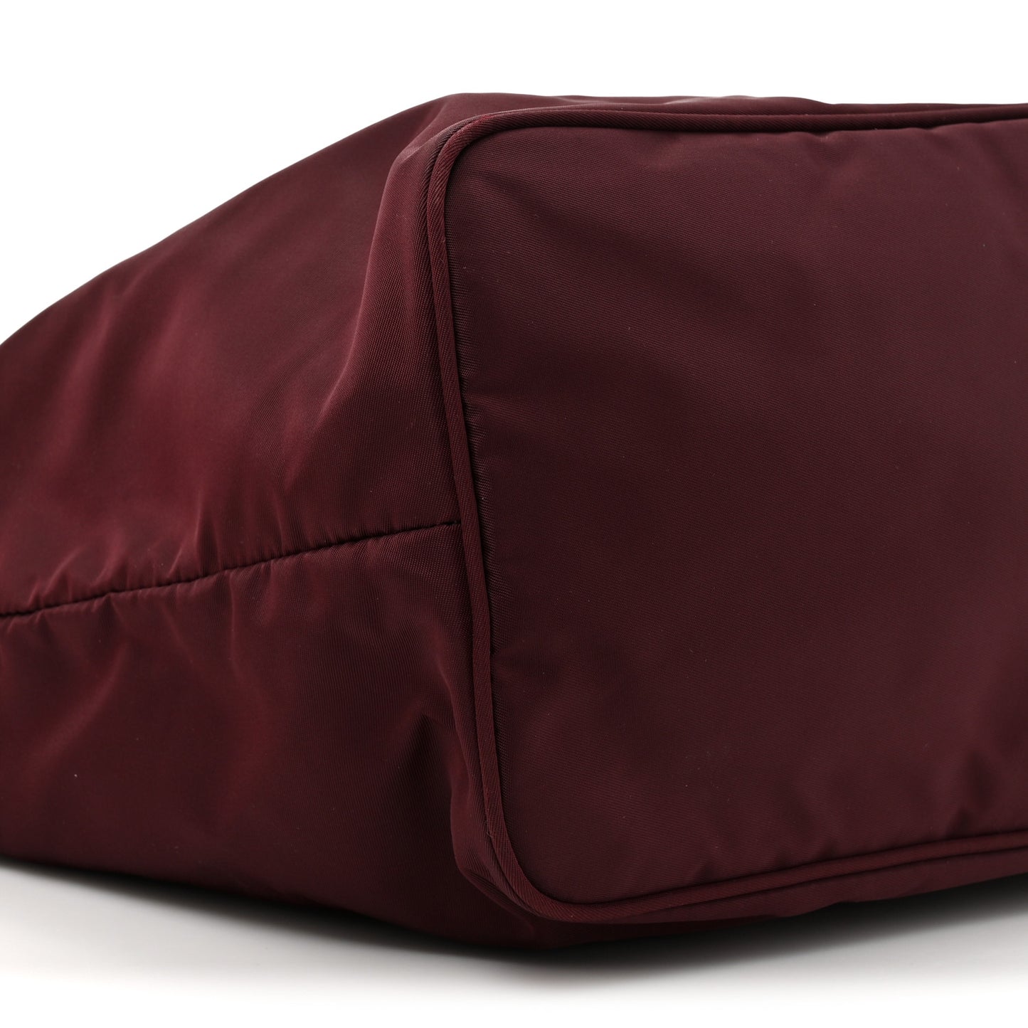 Tessuto Nylon Saffiano Tote Bordeaux Etrusco
