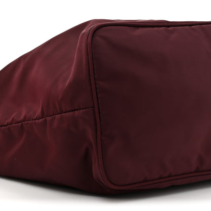 Prada Tessuto Nylon Saffiano Tote Bordeaux Etrusco 9 of 13