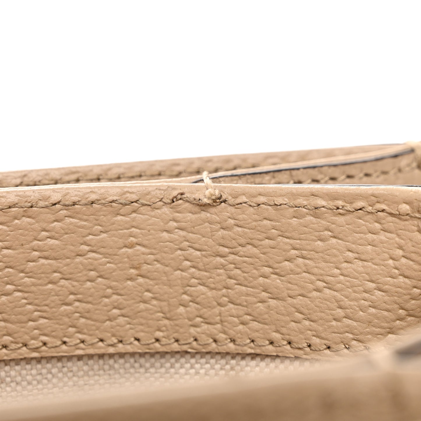 GG Supreme Monogram Textured Dollar Calfskin Horsebit 1955 Shoulder Bag Beige Mystic White Oatmeal