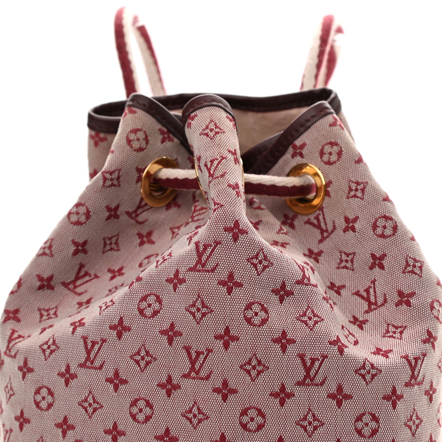 Mini Lin Monogram Betsy Backpack Red