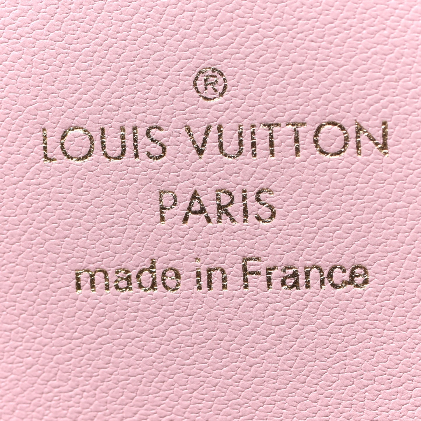 Monogram Large Kirigami Pochette Insert Rose Ballerine