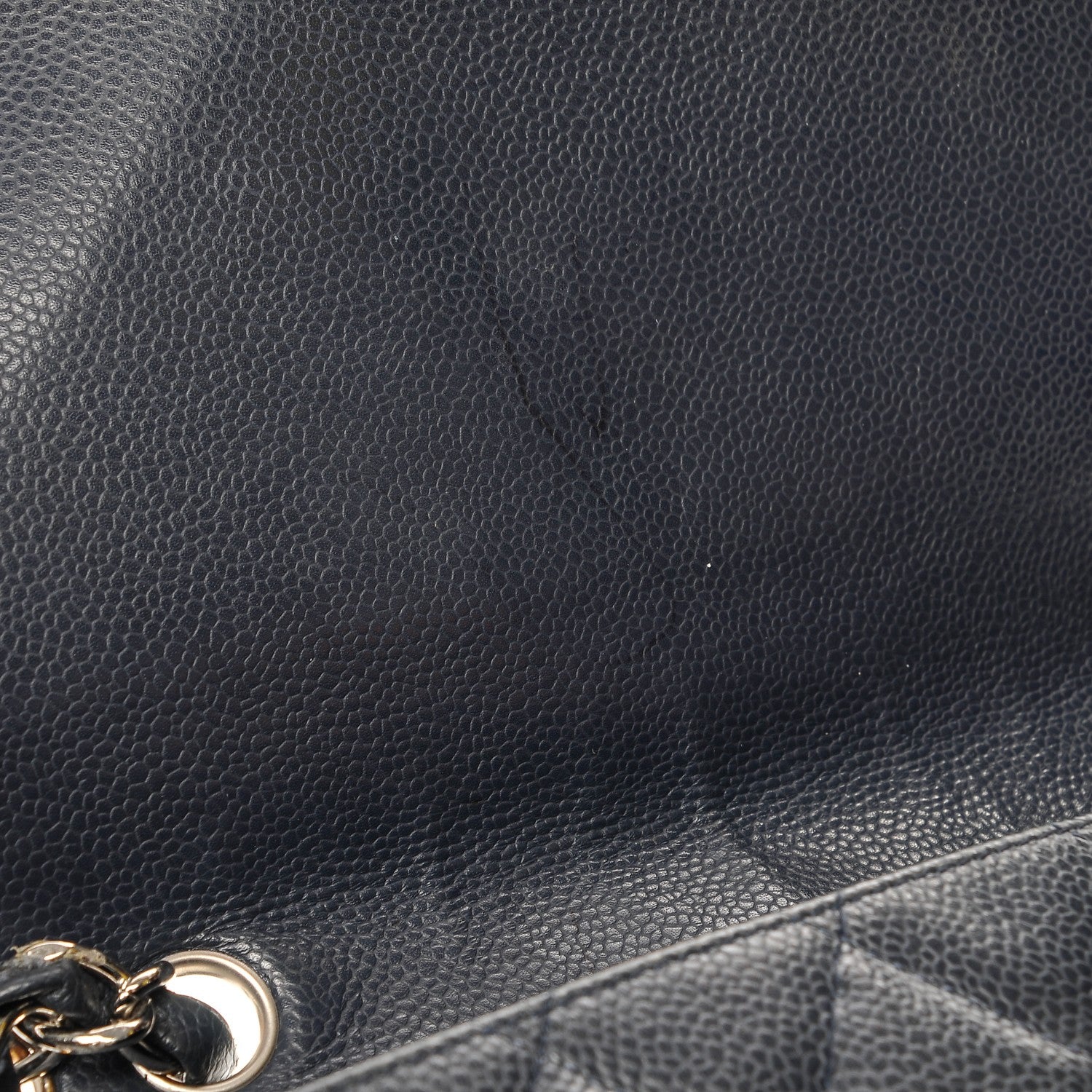 Chanel Caviar Quilted Jumbo Single Flap Black 10 of 11