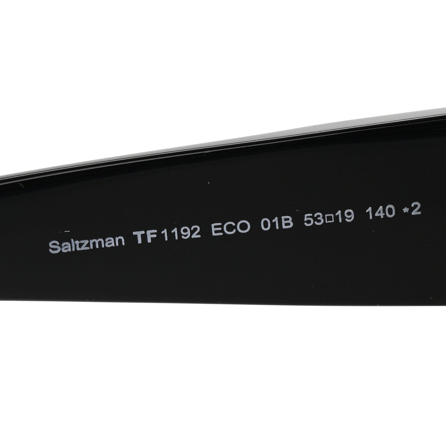 Acetate Saltzman Sunglasses TF1192 Black